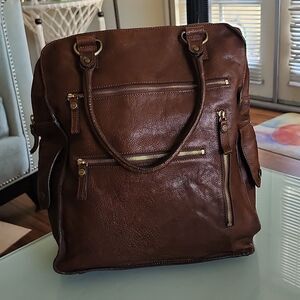 Monsac Leather Bag